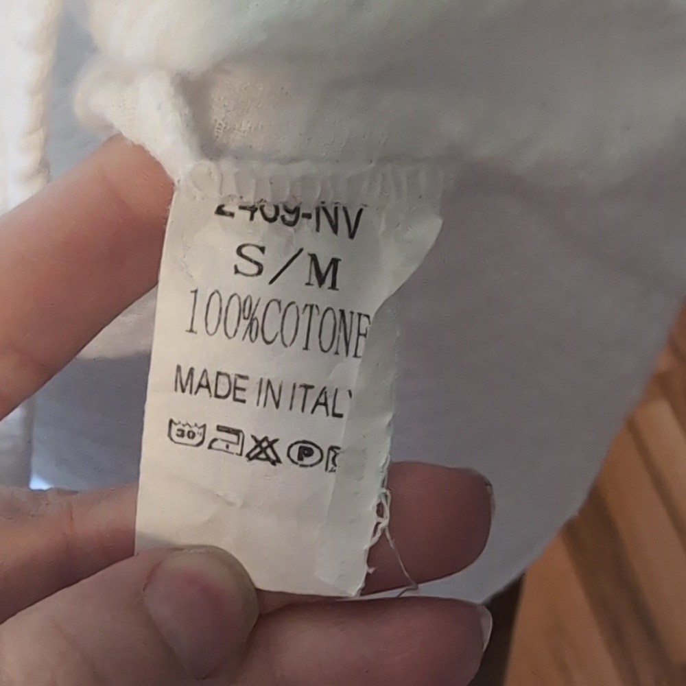 Bella Amore Muslin Cotton Long Sleeve Blouse - Picture 3 of 4